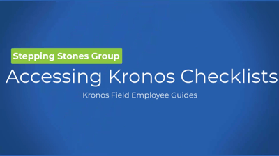 Kronos Training Guides and Resources